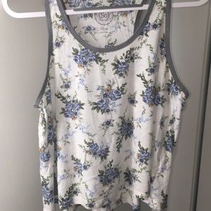 Floral loose top